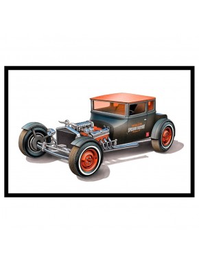 Maqueta del Ford T Chopped 1925 de AMT a escala 1/25