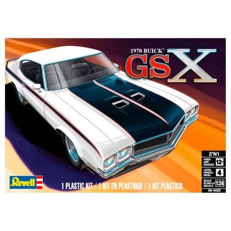 Kit de maquete escala 1/24 Buick GSX 1970