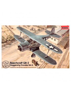 Kit maquette 1/48 Beechcraft GB-2 Staggerwing par Roden