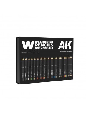 Boîte de crayons de modélisme de luxe AK-Interactive