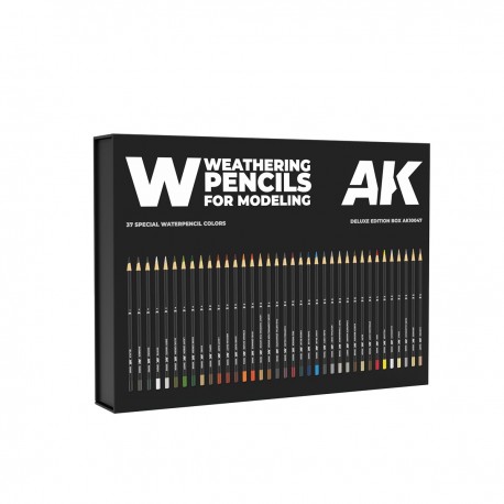 Boîte de crayons de modélisme de luxe AK-Interactive