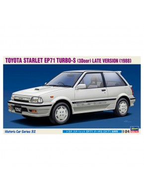 Maquete 1/24 Toyota Starlet EP71 Turbo-S Hasegawa