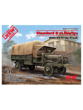 Modèle à échelle du camion Standard B Liberty de WWI