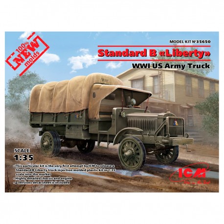 Modèle à échelle du camion Standard B Liberty de WWI
