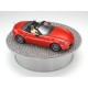 Plateforme tournante grise Tamiya avec modèles réduits