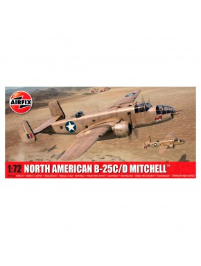 Maquette à l'échelle 1/72 de l'avion B-25C/D Mitchell