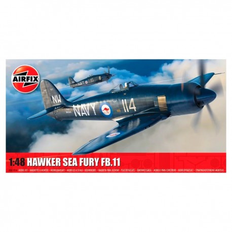 Maquette du Hawker Sea Fury Fb.ii à l'échelle de Airfix