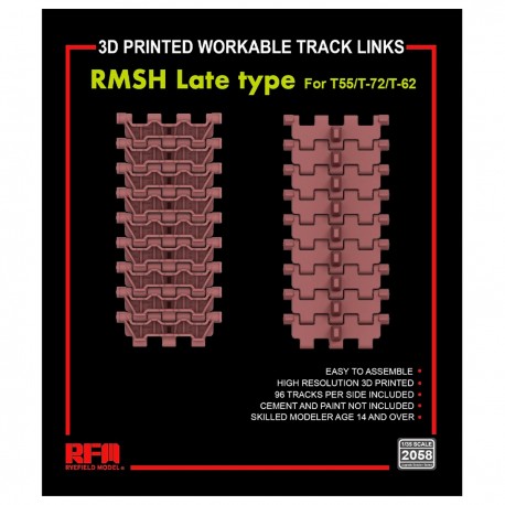 Maillons de chenille 3D RMSH tardif 1/35 de Rye Field Model