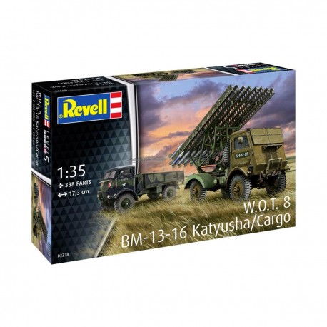 Maquette BM-13-16 sur WOT8 de Revell