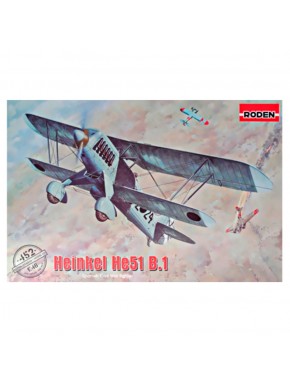 Boîte de maquette Roden Heinkel He 51B-1