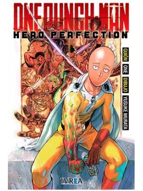 Portada del databook One Punch Man Hero Perfection