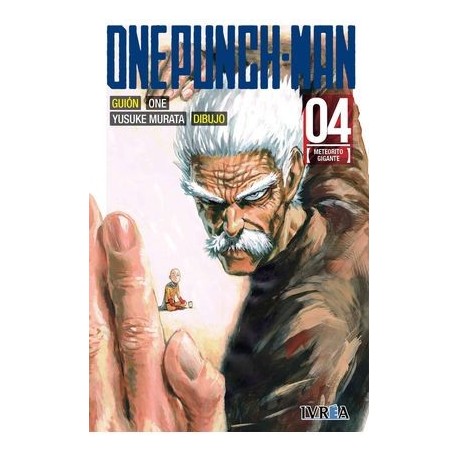 Capa do manga ONE PUNCH-MAN Volume 4