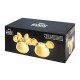 Salt and Pepper shakers Mickey Mouse 3D Gold