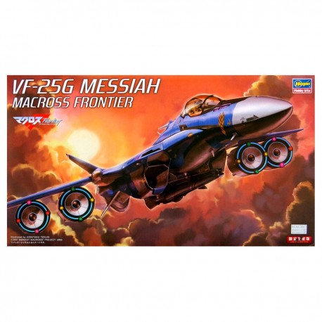 Caixa de maquete 1/72 VF-25G Messiah Macross Frontier