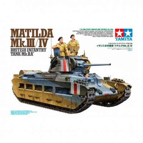 Kit modèle char Matilda Mk.III/IV Tamiya