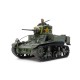 Kit de modelo em escala 1/35 do tanque M3 Stuart da Tamiya