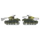 Kit de modelo em escala 1/35 do tanque M3 Stuart da Tamiya