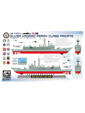 Maquette Classe USS Oliver Hazard Perry 1/700 AFV Club