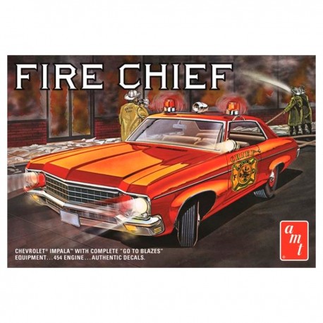 Maqueta 1/25 Fire Chief 1970 Chevy Impala AMT