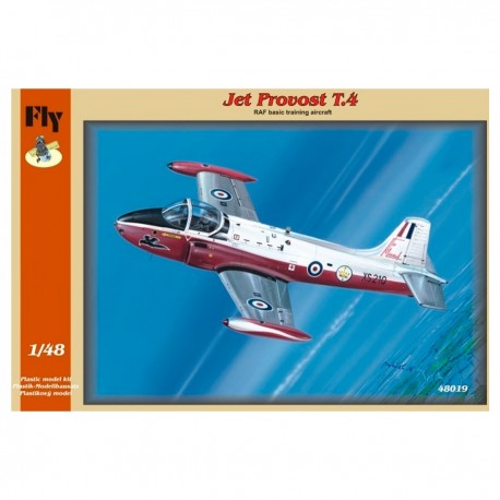 Caixa maquete Jet Provost T.4 Fly 1/48