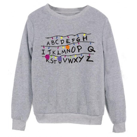 Sudadera Stranger Things colour lights