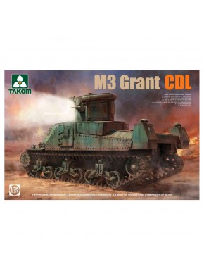 Maquette du char M3 Grant CDL échelle 1/35 par Takom