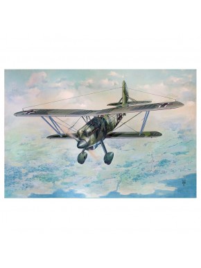 Maquette Arado Ar 68F 1/48 de Roden avec détails précis