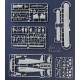 Maquette Arado Ar 68F 1/48 de Roden avec détails précis