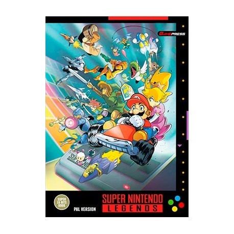 Couverture du livre Super Nintendo Legends avec personnages de Nintendo