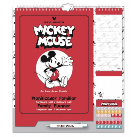 Calendar Planner 2019 Mickey Mouse 90 Anniversary Disney