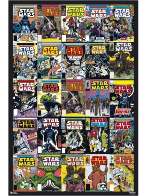 Poster Star Wars Couvre La Bande Dessinée