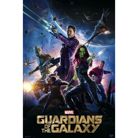 Póster Guardianes de la Galaxia Personajes