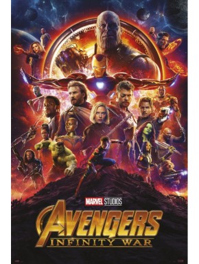 Póster Vengadores Infinity War 61 x 91 cm