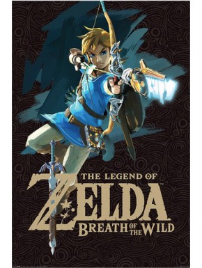 Poster Zelda Breath Of The Wild Cover