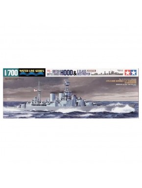 Modèles HMS Hood et Classe E à l'échelle de Tamiya