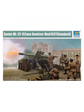 Caixa de maquete de obus ML-20 152mm Mod.1937 Trumpeter