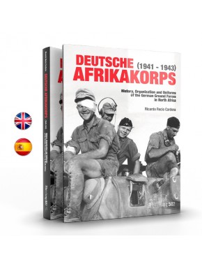 Capa do livro Deutsche Afrikakorps 1941-1943