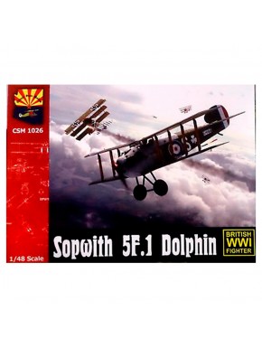 Kit de modelo em escala Sopwith 5F.1 Dolphin 1/48