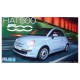 Caixa de modelo em escala 1/24 Fiat 500 Fujimi