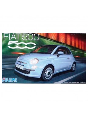 Caixa de modelo em escala 1/24 Fiat 500 Fujimi