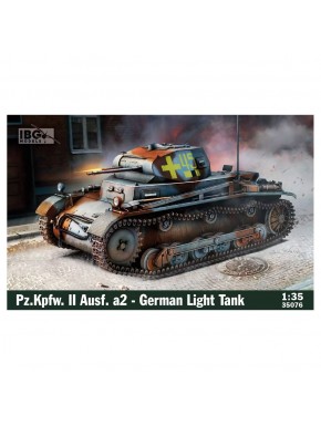 Modèle de char léger allemand Pz.Kpfw. II Ausf. A2 à l'échelle 1/35