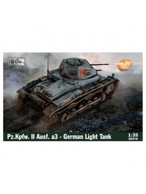 Modèle de char léger allemand Pz.Kpfw.II Ausf. a/3 1/35