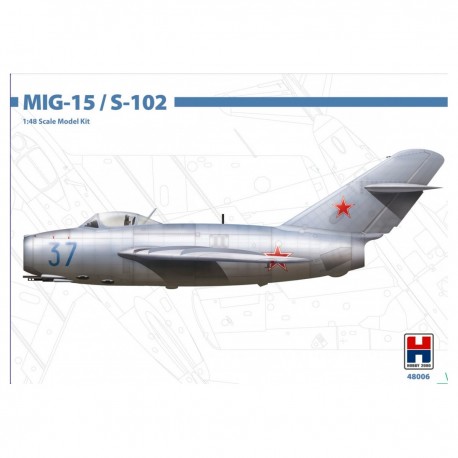 Maquette 1/48 Mig-15 S-102 par Hobby 2000