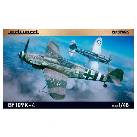Kit de modelismo Bf 109K-4 escala 1/48 de Eduard