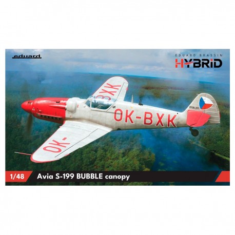 Kit Avia S-199 canopy bolha 1/48