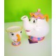 Set Mrs Potts and Chip Cup and Teapot Beauty and The Beast