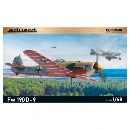 Maquete avião Fw 190D-9 da Eduard