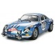 Maqueta azul del coche Alpine A110 Monte-Carlo 1971