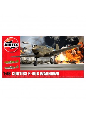 Maquette Curtiss P-40B Warhawk 1:48 par AIRFIX