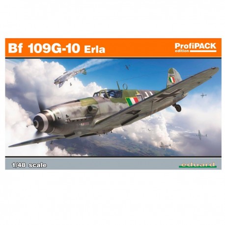 Kit de modelo de avião Bf 109G-10 Erla 1/48 Eduard